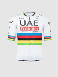 PISSEI Kurzarm Fahrradtrikot - UAE TEAM EMIRATES 2024 - mehrfarbig