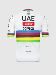 PISSEI Kurzarm Fahrradtrikot - TADEJ POGACAR WORLD CHAMP REPLICA - Weiß