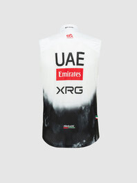 PISSEI Fahrradweste - UAE TEAM EMIRATES 2025 - Weiß/Schwarz
