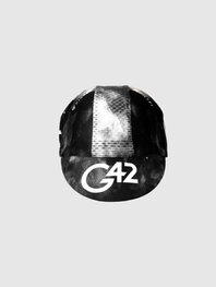 PISSEI Fahrradmütze - UAE TEAM EMIRATES XRG 2025 - Schwarz/Weiß