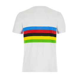 SANTINI Kurzarm Fahrrad-Shirt - UCI OFFICIAL WORLD CHAMPION - mehrfarbig