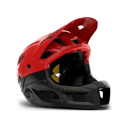 MET Fahrradhelm - PARACHUTE MCR MIPS - Rot/Schwarz