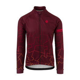 AGU Fahrrad-Thermojacke - CAMO OUTLINE TREND - bordeaux