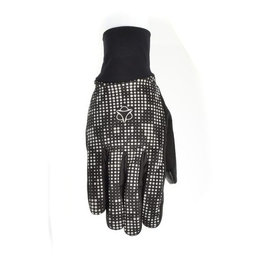 AGU Langfinger-Fahrradhandschuhe - WINDPROOF II HIVIS - Schwarz