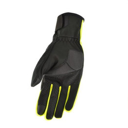 AGU Langfinger-Fahrradhandschuhe - WINDPROOF - Schwarz/Gelb