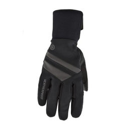 AGU Langfinger-Fahrradhandschuhe - WEATHERPROOF - Schwarz