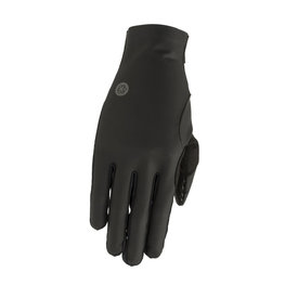 AGU Langfinger-Fahrradhandschuhe - RACEDAY FLEECE - Schwarz