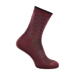 AGU Klassische Fahrradsocken - WINTER WIRE - bordeaux