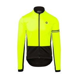 AGU Fahrrad-Thermojacke - WINTER ESSENTIAL - Schwarz/Gelb