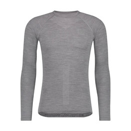 AGU Langarm Fahrrad-Shirt - WINTERDAY MERINO - Grau
