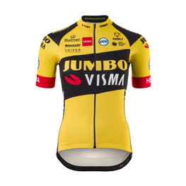 AGU Kurzarm Fahrradtrikot - JUMBO-VISMA '20 LADY - Schwarz/Gelb