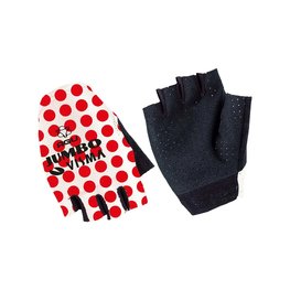 AGU Fingerlose Fahrradhandschuhe - JUMBO-VISMA 2022 - Rot/Weiß