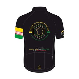 AGU Kurzarm Fahrradtrikot - JUMBO-VISMA 2022 - Schwarz