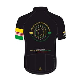 AGU Kurzarm Fahrradtrikot - JUMBO-VISMA 2022 - Schwarz