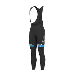 ALÉ Lange Fahrradhose mit Trägern - BAHRAIN VICTORIOUS 2023 - Schwarz