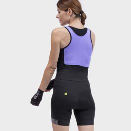 ALÉ Fahrradoverall - CLASSICO RL 2.0 LADY - Schwarz/Lila