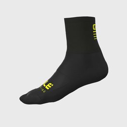 ALÉ Klassische Fahrradsocken - STRADA 2.0 - Gelb/Schwarz