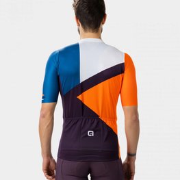 ALÉ Kurzarm Fahrradtrikot - NEXT - Orange/Blau/Schwarz/Weiß