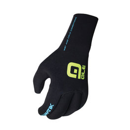ALÉ Langfinger-Fahrradhandschuhe - NEOPRENE - Schwarz