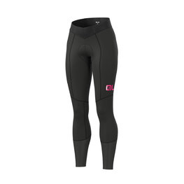 ALÉ Lange Fahrradhose ohne Träger  - FUTURE LADY WINTER - Gelb/Schwarz