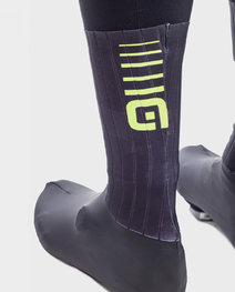 ALÉ Fahrrad-Überschuhe - WHIZZY WINTER - Schwarz/Gelb