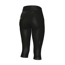 ALÉ 3/4 lange Fahrradhose ohne Träger - CLASSICO 3/4 LADY - Schwarz