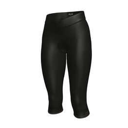 ALÉ 3/4 lange Fahrradhose ohne Träger - CLASSICO 3/4 LADY - Schwarz