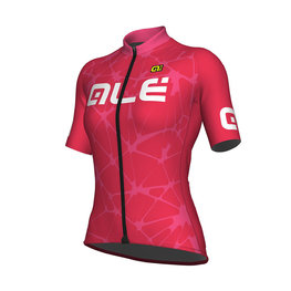 ALÉ Kurzarm Fahrradtrikot - CRACLE LADY  - Rosa