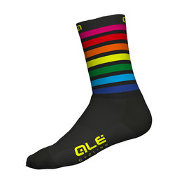 ALÉ Klassische Fahrradsocken - RAINBOW  - mehrfarbig/Schwarz
