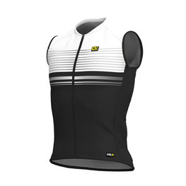 ALÉ Ärmelloses Fahrradtrikot - SLIDE - Weiß/Schwarz