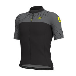 ALÉ Kurzarm Fahrradtrikot - CLIMB - Schwarz/Grau