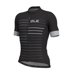 ALÉ Kurzarm Fahrradtrikot - ERGO - Schwarz