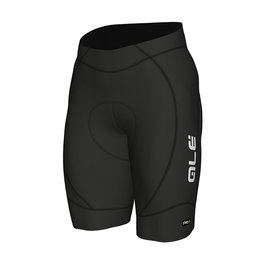 ALÉ Fahrradshorts ohne Träger - AGONISTA 2 - Schwarz/Weiß