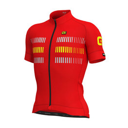 ALÉ Kurzarm Fahrradtrikot - STRADA - Gelb/Rot