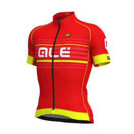 ALÉ Kurzarm Fahrradtrikot - SALITA - Rot/Gelb