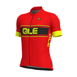 ALÉ Kurzarm Fahrradtrikot - VETTA - Rot/Schwarz