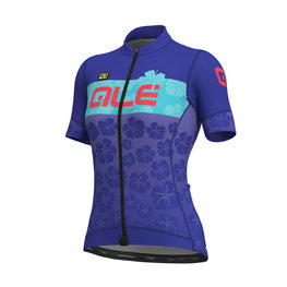 ALÉ Kurzarm Fahrradtrikot - IBISCO LADY - Blau