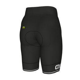 ALÉ Fahrradshorts ohne Träger - CORSA - Weiß/Schwarz