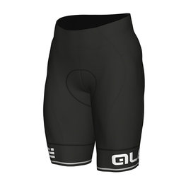 ALÉ Fahrradshorts ohne Träger - CORSA - Weiß/Schwarz