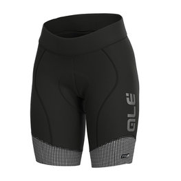 ALÉ Fahrradshorts ohne Träger - MASTER LADY - Weiß/Schwarz