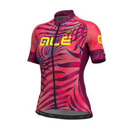 ALÉ Kurzarm Fahrradtrikot - SUNSET LADY - Rosa