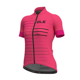 ALÉ Kurzarm Fahrradtrikot - ERGO LADY  - Rosa