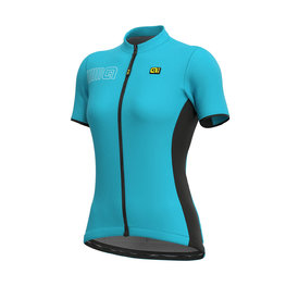 ALÉ Kurzarm Fahrradtrikot - COLOR BLOCK LADY - Blau