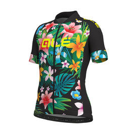 ALÉ Kurzarm Fahrradtrikot - SARTANA KIDS - Schwarz/mehrfarbig