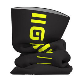 ALÉ Fahrrad-Nackenwärmer - IDENTITY - Schwarz/Gelb