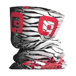 ALÉ Fahrrad-Nackenwärmer - SAVANA - Rosa/Weiß