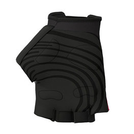 ALÉ Fingerlose Fahrradhandschuhe - DOTS  - Rosa/Schwarz