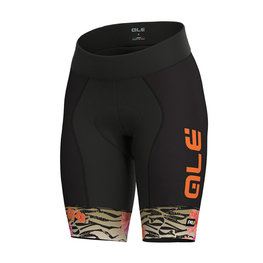 ALÉ Fahrradshorts ohne Träger - SAVANA LADY  - Gold/Orange/Schwarz