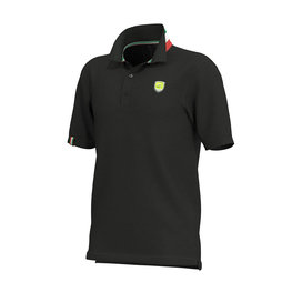 ALÉ Kurzarm Fahrrad-Shirt - POLO - Schwarz