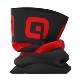 ALÉ Fahrrad-Nackenwärmer - PIUMA - Schwarz/Rot